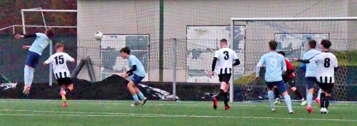 Zimní pohár KFS U19 FK Jaroměř - SK Č. Kostelec, 10.2.2024, foto: Václav Mlejnek